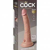 Фаллоимитатор на присоске King Cock Elite 7"