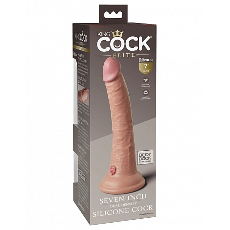 Фаллоимитатор на присоске King Cock Elite 7"