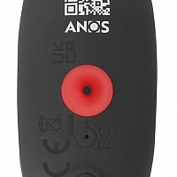 Надувная анальная пробка с вибрацией и с пультом ДУ