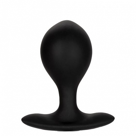 Расширяющаяся анальная пробка Weighted Silicone Inflatable Plug