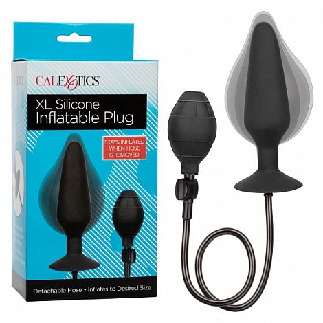 Расширяющаяся анальная пробка Xl Silicone Inflatable Plug