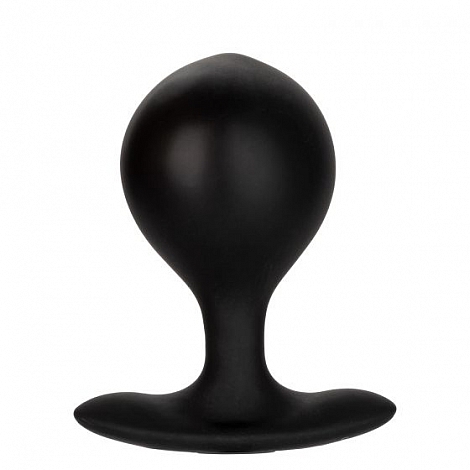 Расширяющаяся анальная пробка Weighted Silicone Inflatable Plug