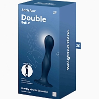 Фаллоимитатор синий Satisfyer Double Ball-R