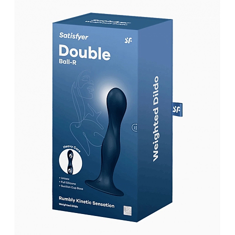 Фаллоимитатор синий Satisfyer Double Ball-R