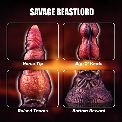 Фаллоимитатор на присоске Savage Beastlord, 24 см
