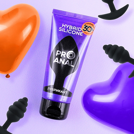 Водно-силиконовый анальный лубрикант Pro Anal Hybrid Silicone, 50 г