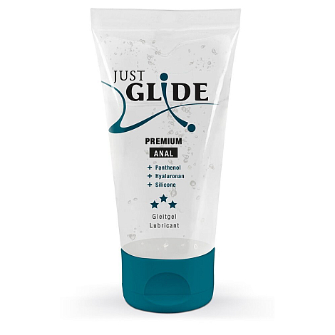 Анальный лубрикант на водно-силиконовой основе Just Glide Premium Anal, 50 мл