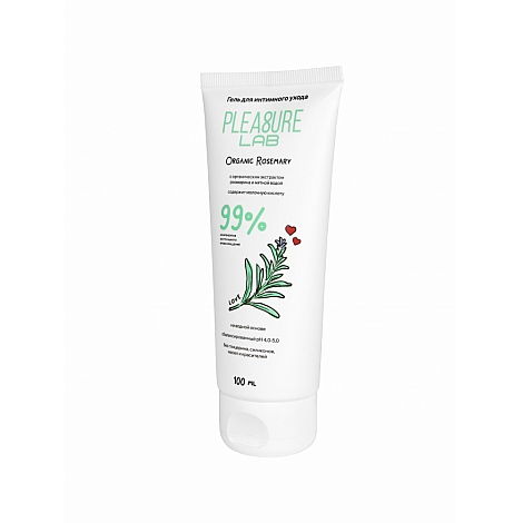 Гель для интимного ухода Pleasure Lab Organic Rosemary, 100 мл