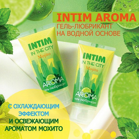 Гель-лубрикант с ароматом мохито Intim Aroma Mojito, 60 мл