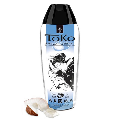 Индивидуальный ароматический лубрикант Toko "Кокосовая вода", 165 мл