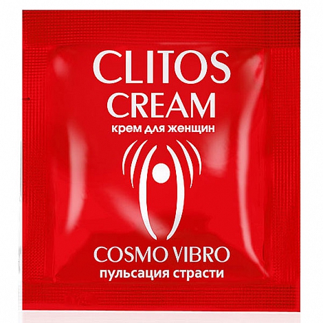 Крем для женщин возбуждающий Clitos Cream, 1,5 мл