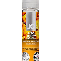 Лубрикант со вкусом ананаса JO Flavored H2O Juicy Pineapple, 30 мл