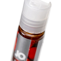 Лубрикант со вкусом клубники JO Flavored H2O Strawberry Kiss, 30 мл