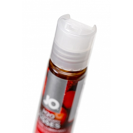 Лубрикант со вкусом клубники JO Flavored H2O Strawberry Kiss, 30 мл