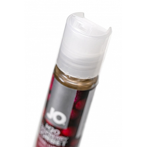 Лубрикант со вкусом малины JO Flavored H2O Raspberry Sorbet, 30 мл