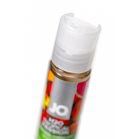 Лубрикант со вкусом тропических фруктов JO Flavored H2O Tropical Passion, 30 мл
