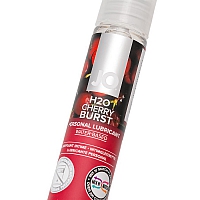 Лубрикант со вкусом вишни JO Flavored H2O Cherry Burst, 30 мл