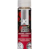 Лубрикант со вкусом вишни JO Flavored H2O Cherry Burst, 30 мл