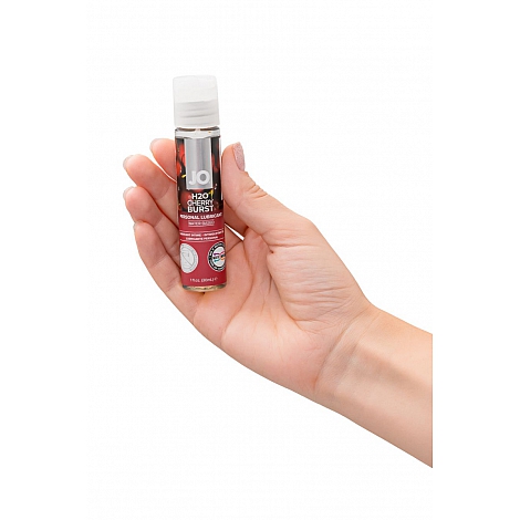 Лубрикант со вкусом вишни JO Flavored H2O Cherry Burst, 30 мл