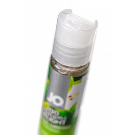 Лубрикант со вкусом зеленого яблока JO Flavored H2O Green Apple, 30 мл