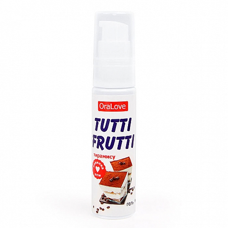 Съедобный гель Тирамису Oralove Tutti-frutti, 30 мл
