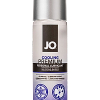 Охлаждающий лубрикант на силиконовой основе JO Premium Cooling, 60 мл