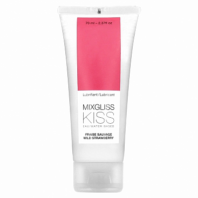Смазка на водной основе MixGliss Kiss Fraise Sauvage, 70 мл