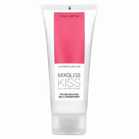 Смазка на водной основе MixGliss Kiss Fraise Sauvage, 70 мл