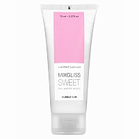 Смазка на водной основе MixGliss Sweet Bubble Gum, 70 мл