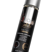 Лубрикант со вкусом соленой карамели JO Flavored Gelato Saltes Caramel, 120 мл