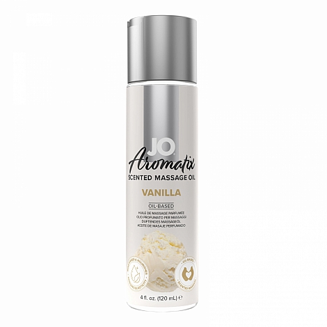 Массажное масло с ароматом ванили JO Aromatix Vanilla, 120 мл