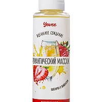 Масло для массажа с ароматом клубники и шампанского Yovee, 50 мл