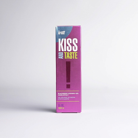 Массажный гель для тела с разогревающим эффектом Intt Kiss and Taste, 55 мл