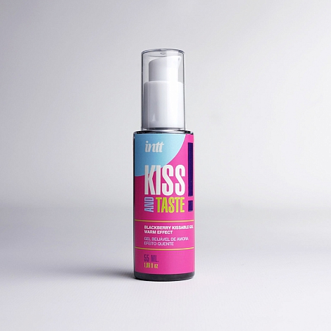 Массажный гель для тела с разогревающим эффектом Intt Kiss and Taste, 55 мл