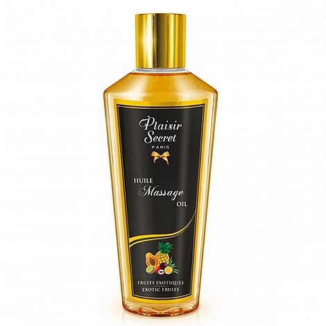 Сухое массажное масло с ароматом экзотических фруктов Pleasure Secret, 30 мл