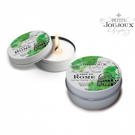 Массажная свеча Petits Joujoux Rome Refill грейпфрут и бергамот, 43 гр