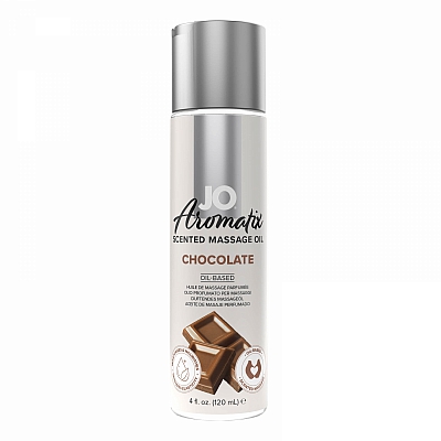 Массажное масло с ароматом шоколадного мусса JO Aromatix Chocolate, 120 мл