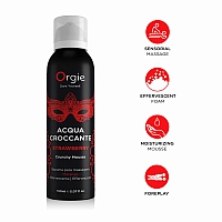 Хрустящая пенка для массажа Orgie Acqua Croccante Strawberry, 150 мл