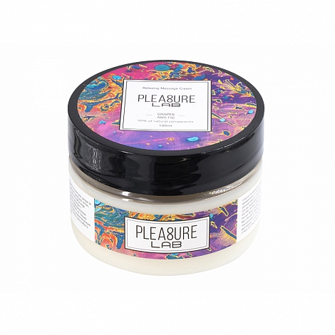 Массажный крем с ароматом винограда и инжира Pleasure Lab Relaxing, 100 мл