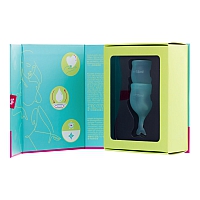 Набор менструальных чаш Satisfyer Feel secure Menstrual Cup dark green