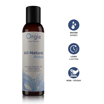 Интимный гель Orgie All-Natural Acqua, 150 мл