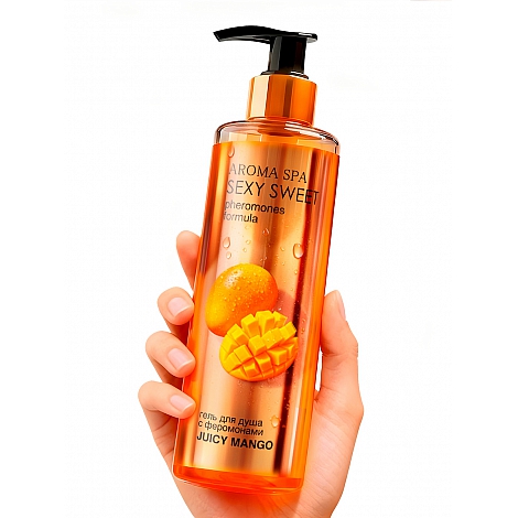Гель для душа с феромонами Juicy Mango, 200 мл