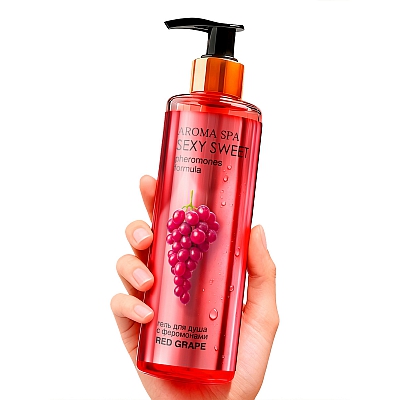 Гель для душа с феромонами Red Grape, 200 мл