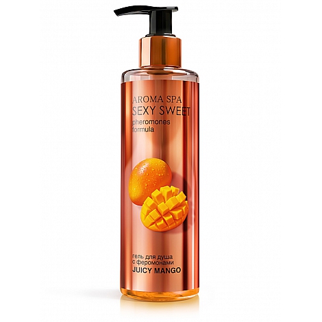 Гель для душа с феромонами Juicy Mango, 200 мл