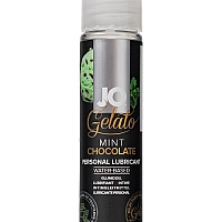 Лубрикант со вкусом мятного шоколада JO Flavored Gelato Mint Chocolate, 30 мл