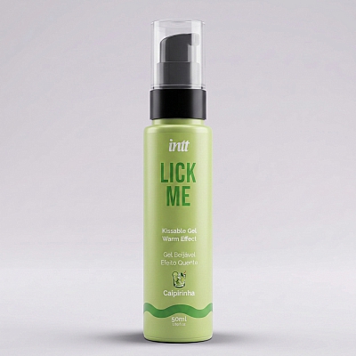 Массажный гель с разогревающим эффектом и вкусом коктейля Кайпиринья Lick Me, 50 мл