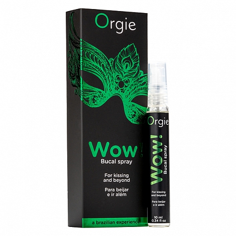 Оральный спрей с охлаждающим и возбуждающим эффектом Orgie WOW! Blowjob Spray, 10 мл
