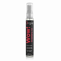 Оральный спрей с охлаждающим и возбуждающим эффектом Orgie WOW! Strawberry Ice Bucal Spray , 10 мл