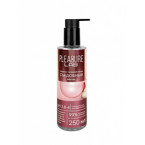 Съедобный Лубрикант на Водной Основе Pleasure Lab Бабл-Гам, 250 мл
