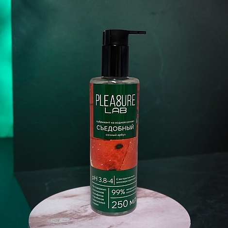 Съедобный Лубрикант на Водной Основе Pleasure Lab Сочный Арбуз